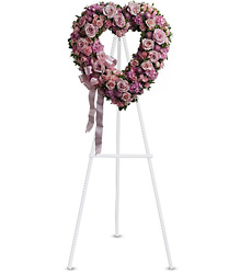 Rose Garden Heart  from Olander Florist, fresh flower delivery in Chicago